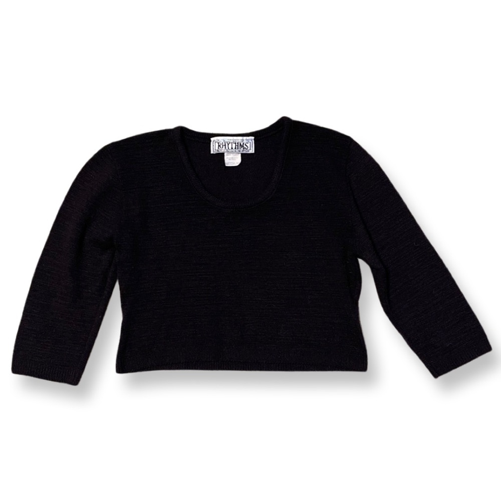 3/$20 Vintage 90s Knit Crop Top - Medium